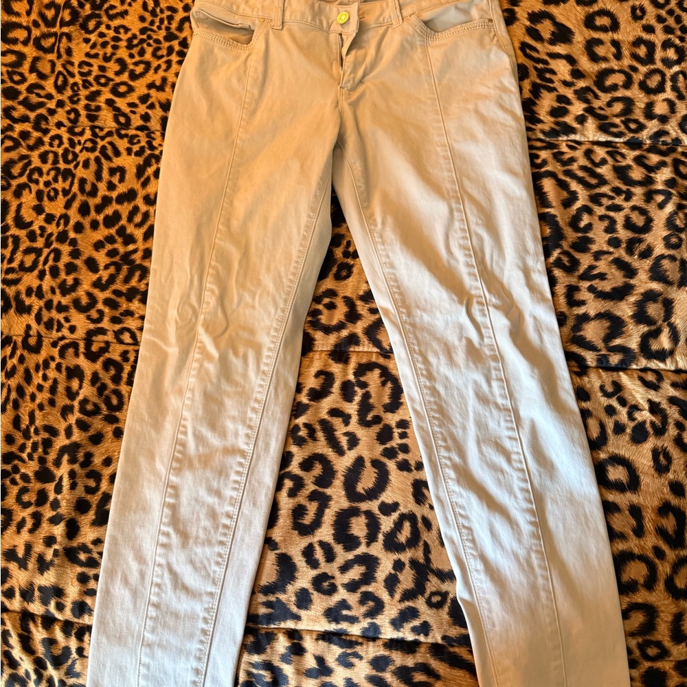 White House Black Market Cream Pants